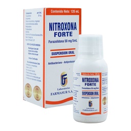 [FARMASUR] NITROXONA FORTE(FURAZOLIDONA)120ML
